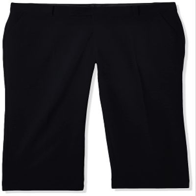 Calvin Klein Boys Flat-Front Bi-Stretch Dress Pant, Straight Leg Fit & Hemmed Bottom, Belt Loops & Functional Front Pockets, Navy, 5