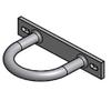 Merco Marine 6" Bar Pile Holder on Plate view 2