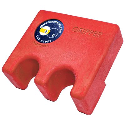 Bauer Gripper Slim 2 Cue Caddy (Red)