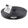 EZ-Xtend Polyester Webbing 1 inch Strap  Heavy Duty Polyester Strapping Outlasts & Outperforms Nylon Webbing Straps and Polypropylene Webbing Strap - 4500 Lb. Breaking Strength (Black, 1" x 25 yards) view 1
