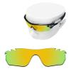 OOWLIT Replacement Lenses Compatible with Oakley RadarLock Edge Vented OO9183 Sunglass 24K Polarized view 2