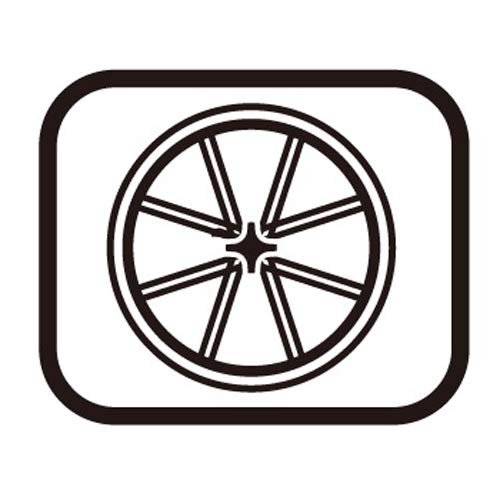 Shimano Spares WH-RS300-CL-R Complete hub axle, 141 mm