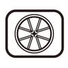 Shimano Spares WH-RS300-CL-R Complete hub axle, 141 mm view 1