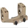 Warne QDXSKEL34DE, 34mm MSR Mount, 6061/T6 Aluminum, Steel Threaded Inserts, Quick Detach, Dark Earth view 1