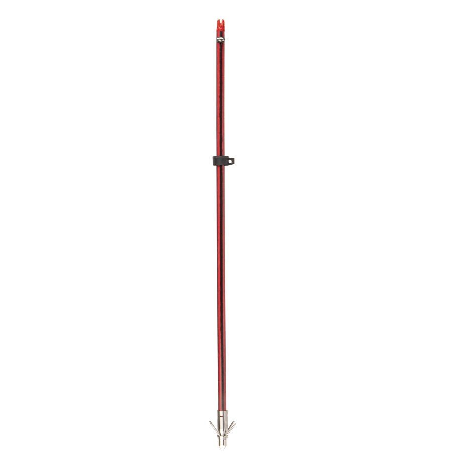 Cajun Bowfishing Fiberglass and Carbon Infused Arrow with 4 Barb Stinger - Innovative Design, Extreme Durability, and Quick Fish Removal for Soft Flesh Fish
