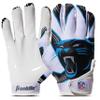 Franklin Sports NFL Carolina Panthers Youth Football Receiver Gloves - X-Small/Small view 1