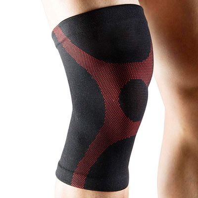 Kmgjc Sports Knee Pads, Tibial stabilizers, Adjustable Support - Arthritis relieves Pain, Sports Injury Rehabilitation and Prevention of re-Injury (Color : A, Size : L)