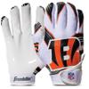 Franklin Sports NFL Cincinnati Bengals Youth Football Receiver Gloves - X-Small/Small view 1