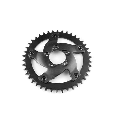 BAFANG 8fun Black Chain Ring Chain Wheel for BBSHD Mid Drive Ebike Electric Bicycle Mountain Bike Road Bike 40T 42T 44T 46T