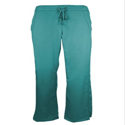Natual Uniforms Women's Ultra Soft Modern Fit Drawstring Scrub Pant (Teal, XX-Large)