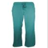 Natual Uniforms Women's Ultra Soft Modern Fit Drawstring Scrub Pant (Teal, XX-Large) view 1