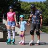 Roller Derby FireStar Youth Girl's Roller Skate White/Mint Size 2 view 2