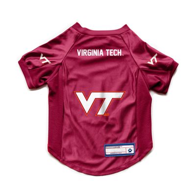 Littlearth NCAA Virgina Tech Hokies Stretch Pet Jersey, Team Color, Medium