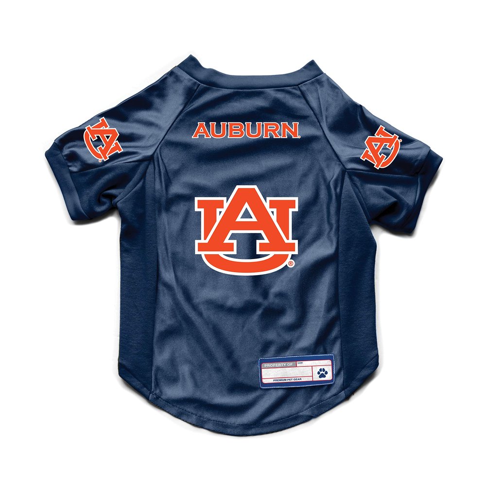Littlearth NCAA Auburn Tigers Stretch Pet Jersey, Team Color, Medium