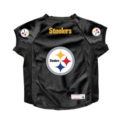 Littlearth NFL Pittsburgh Steelers Stretch Pet Jersey, Team Color, Big Dog
