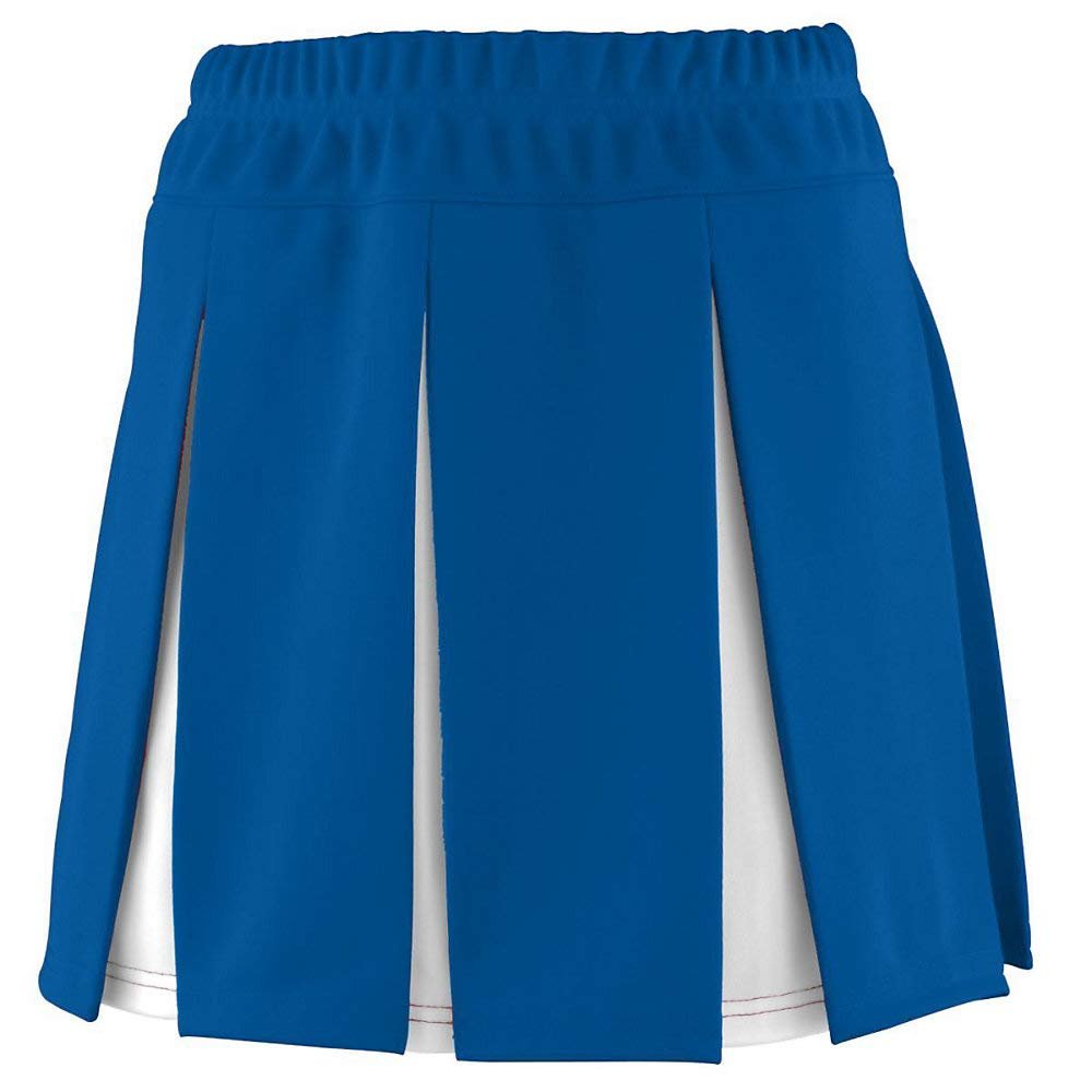 Augusta Sportswear Girls Medium Royal/White Skirt