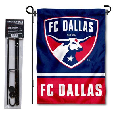 FC Dallas Garden Flag with Stand Pole Holder