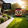 Chicago Blackhawks Vintage Retro Garden Flag with Pole Stand Holder view 4