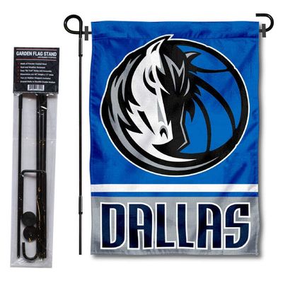 Dallas Mavericks Garden Flag with Stand Holder