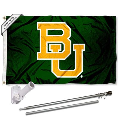 Baylor Bears Flag with Pole and Bracket Complete Set