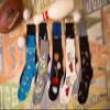 Foozys Mens Bull Riding Cool Sports Novelty Crew Socks | 2 Pair view 4