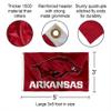 Arkansas Razorbacks Flag with Pole and Bracket Complete Set view 3