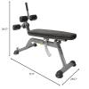 HOIST Fitness Adjustable Ab Bench  Utility Slant Board with Flat, Decline & Incline Positions for Core & Ab Workouts view 4