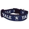 All Star Dogs NCAA Yale Bulldogs University Dog Collar, Large, Navy view 1