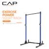 CAP Barbell Power Rack with Pull Up Bar & Attachments - Squat Rack & Strength Training Power Cage for Home Gym - Blue view 2