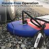 SereneLife Inflatable Paddle Board Pump Compressor - 16PSI High Pressure SUP Inflator - 12V DC Car Connector - Electric Air Pump for Paddle Boards, Boats, Rafts, Pool Toys, Water Sports view 3
