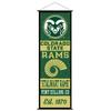 Colorado State Rams Banner and Scroll Sign view 1