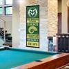 Colorado State Rams Banner and Scroll Sign view 3