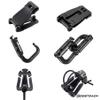 BOOSTEADY Kit of 30 Attachments for Molle Bag Tactical Backpack Vest Belt,D-Ring Grimloc Locking Gear Clip, Web Dominator Elastic Strings, Strap Management Tool Buckle view 2