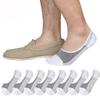 JORMATT 8 Pairs Mens Women Genuine No Show Socks Boys Sneaker Shoes Mesh Knit Low Cut Athletic Cotton Socks Non Slip, Men Shoe size 6-10 view 1