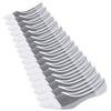 JORMATT 8 Pairs Mens Women Genuine No Show Socks Boys Sneaker Shoes Mesh Knit Low Cut Athletic Cotton Socks Non Slip, Men Shoe size 6-10 view 3