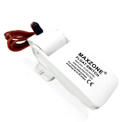 Automatic Submersible Boat Bilge Water Pump 12v 1100gph Auto with Float Switch, 1-1/8" Outlet, Compact Marine Boat Yacht (Bilge Pump switch)