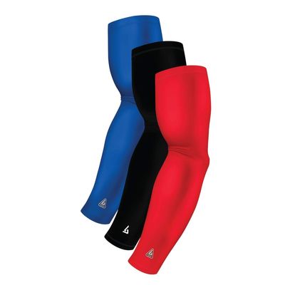 Arm Sleeve Pack For Men Women Youth Sports - Athletic Sleeves for Football Softball Cycling Volleyball Basketball Baseball - UV Sun Protection for Arms - Bicep Elbow Compression - Tattoo Cover Up