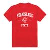 Cal State Stanislaus Warriors Seal College Tee, Red, X-Large view 1