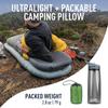 Sea to Summit Aeros Premium Inflatable Travel Pillow, Regular, Lime view 2