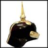 German Prussian Pickelhaube Spiked Helmet Leather Liner Brass Fitting with exp Shipping view 2