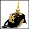 German Prussian Pickelhaube Spiked Helmet Leather Liner Brass Fitting with exp Shipping view 4