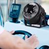 Digital Navigation Compass, Marine Boat Compasses, Electronic Adjustable Marine Ball Night Vision Compass, Sea Marine Compass with Visible Lubber Line for Car Boat Vehicle Truck Caravan view 3