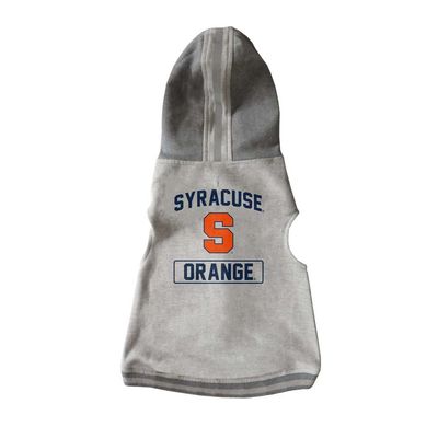 Littlearth NCAA Syracuse Orange Pet Hooded Crewneck, Team Color, Large