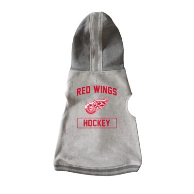Littlearth NHL Detroit Red Wings Pet Hooded Crewneck, Team Color, Small