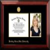 NCAA Bowling Green Falcons Unisex Bowling Green State 9 x 7 Inches Gold Embossed Diploma Frame with 5 x 7 Inches Portrait Gold Embossed Diploma Frame with 5 x 7 Inches Portrait Brown One Size view 1