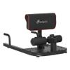 Soozier 3-in-1 Padded Push Up Sit Up Deep Sissy Squat Machine Home Gym Fitness Equipment, Black view 1