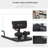 Soozier 3-in-1 Padded Push Up Sit Up Deep Sissy Squat Machine Home Gym Fitness Equipment, Black view 4