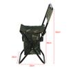Wbestexercises Fishing Rucksack Backpack Chair, Foldable Outdoor Cam Fishing Chair, Convenient Carry with Storage Bag view 2