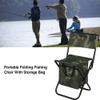Wbestexercises Fishing Rucksack Backpack Chair, Foldable Outdoor Cam Fishing Chair, Convenient Carry with Storage Bag view 3
