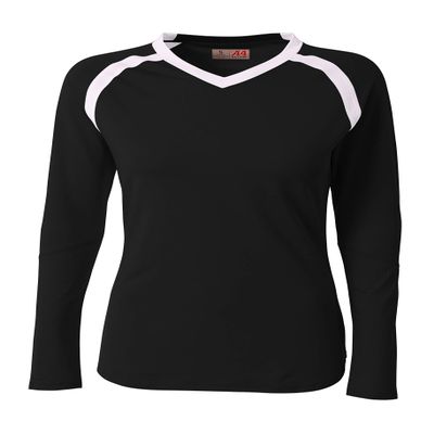 A4 A4 Youth Ace Long Sleeve Volleyball Jers